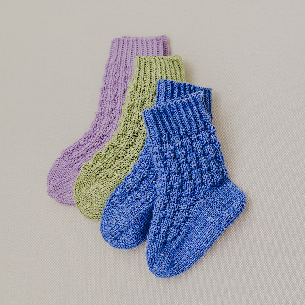 MODÈLE | CHAUSSETTES BÉBÉ SIGI