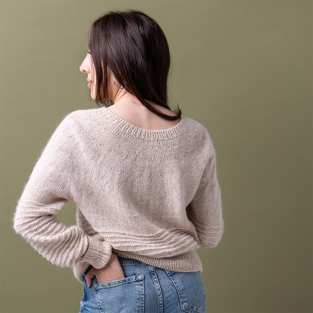 STRICKANLEITUNG | PULLOVER DELICATE STRIPES