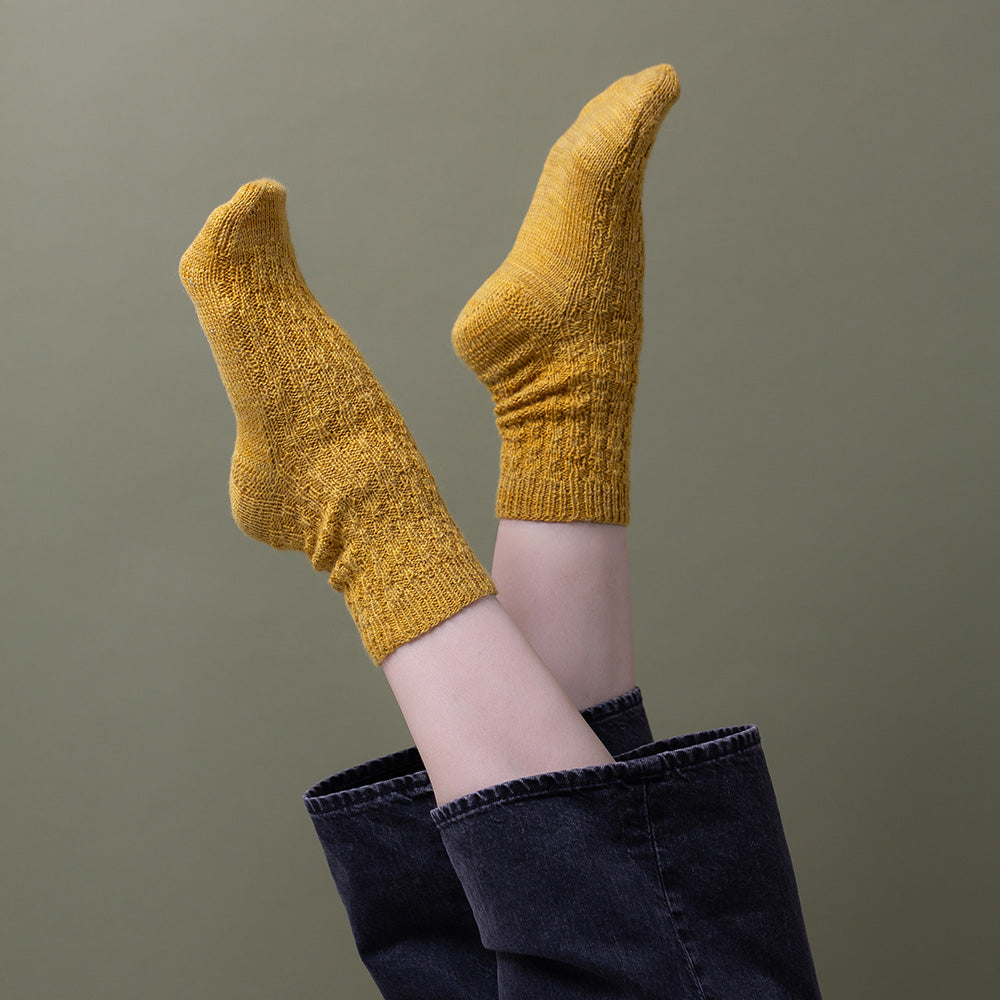 STRICKANLEITUNG | WOVEN SOCKS