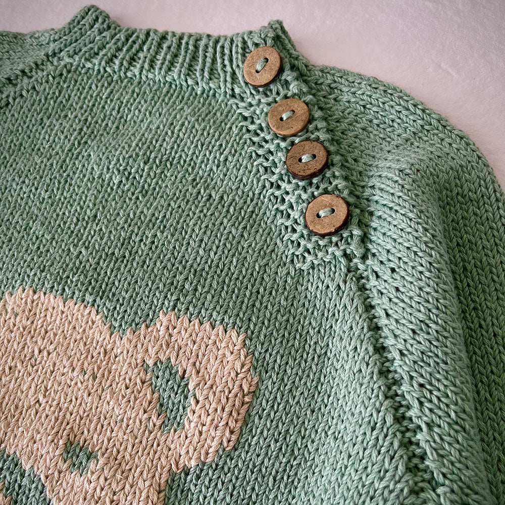 PATTERN | BABY PULLOVER BORA