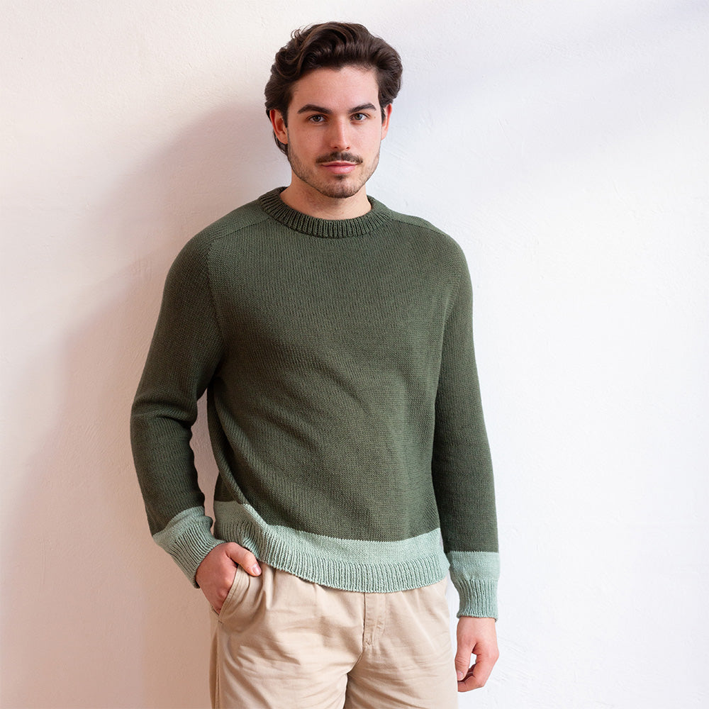 STRICKANLEITUNG | PULLOVER COLOR-DIPPED