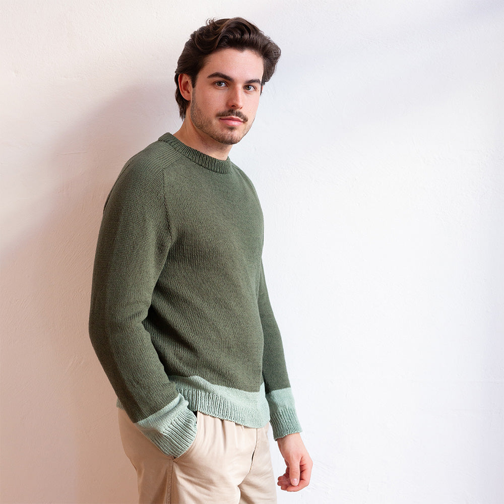 STRICKANLEITUNG | PULLOVER COLOR-DIPPED