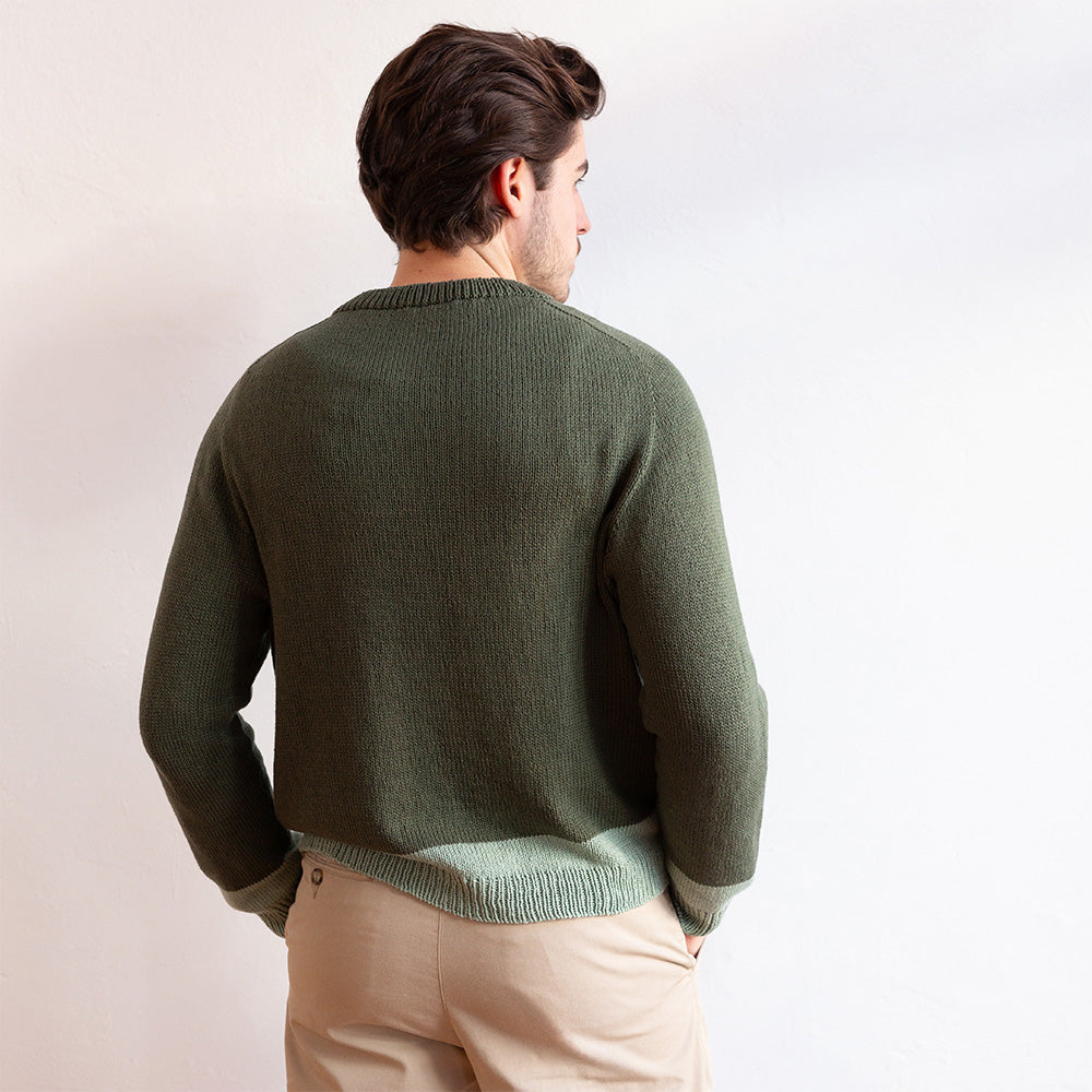 STRICKANLEITUNG | PULLOVER COLOR-DIPPED