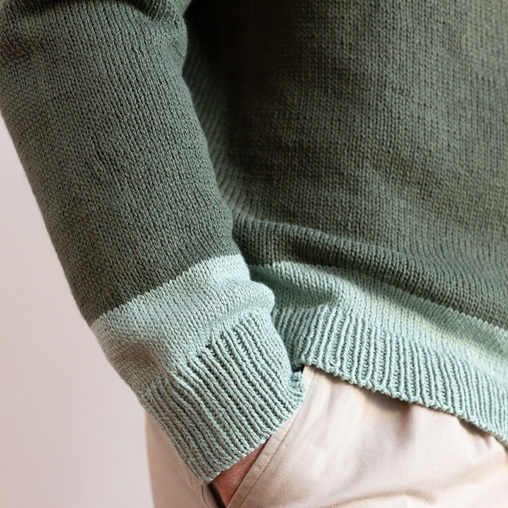 STRICKANLEITUNG | PULLOVER COLOR-DIPPED